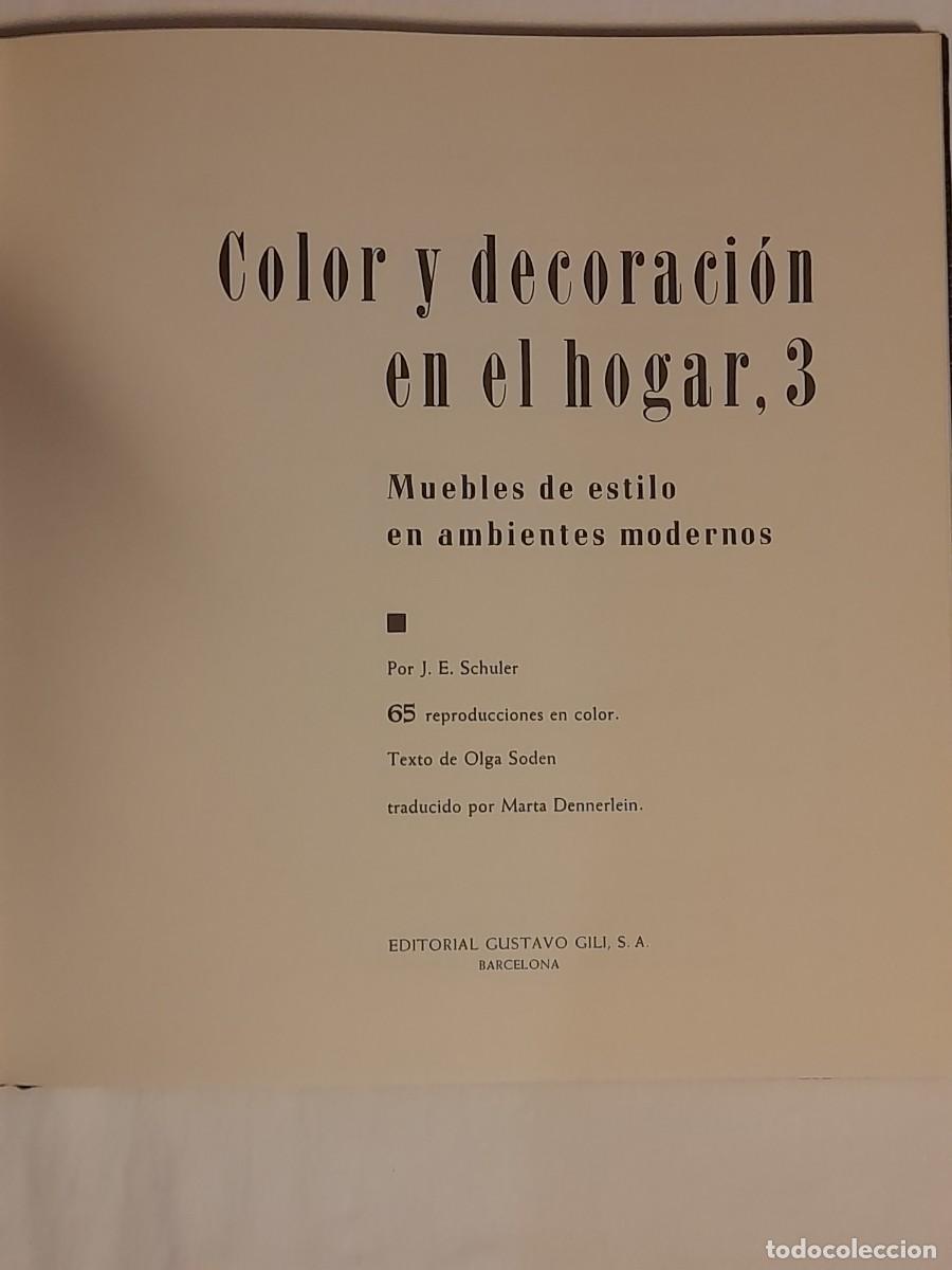 Libros de segunda mano: COLOR Y DECORACION EN EL HOGAR, 3 - Foto 5