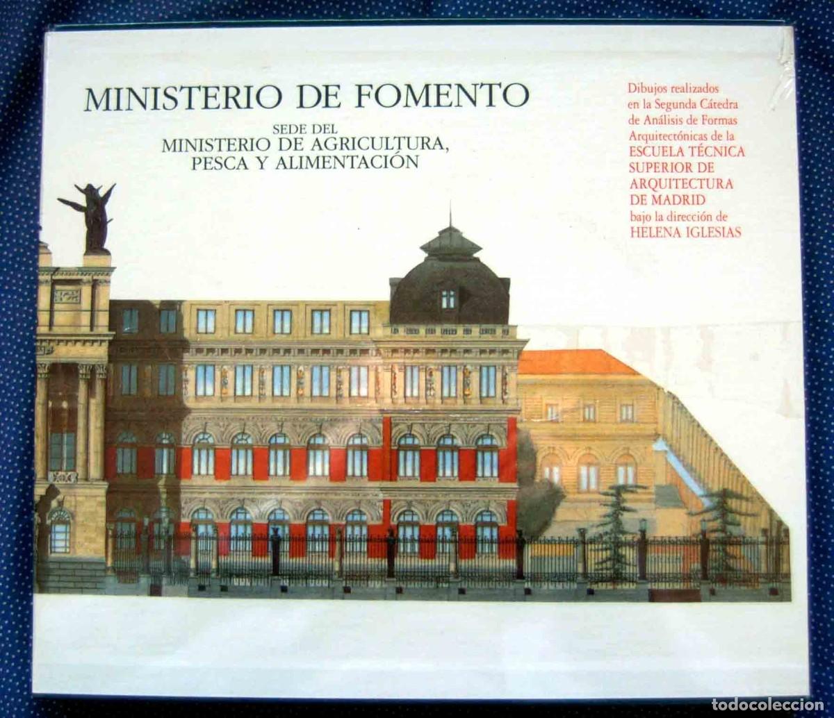Libros de segunda mano: MINISTERIO DE FOMENTO.SEDE DEL MINISTERIO AGRICULTURA,Dibujos de la Escuela Superior de Arquitectura