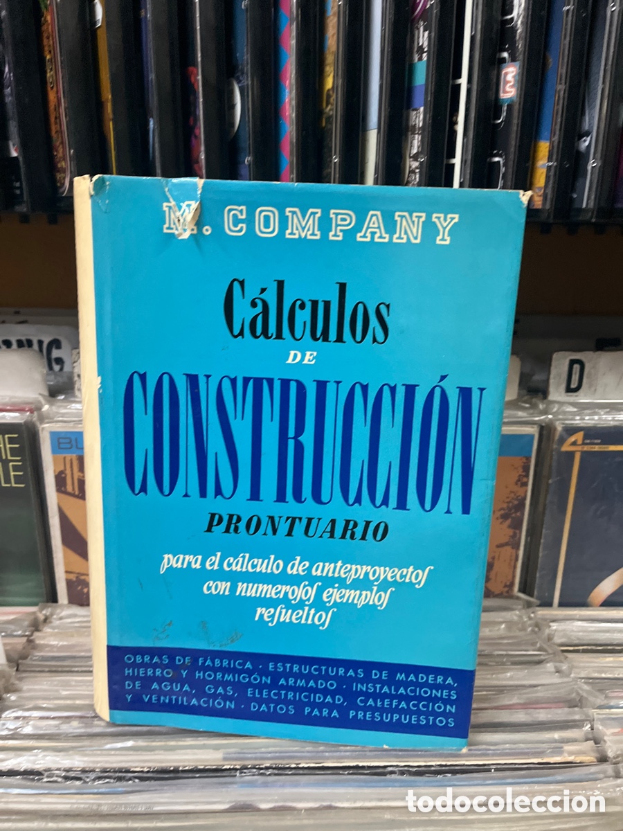 Gebrauchte B&uuml;cher: M company calculos de construcci&oacute;n prontuario