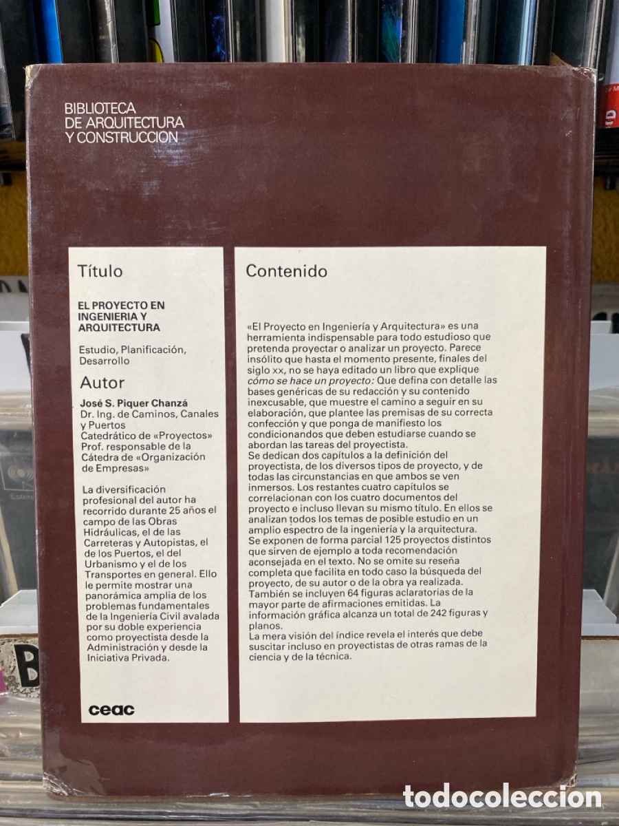 Libros de segunda mano: El Proyecto en Ingenier&iacute;a y Arquitectura - Foto 2