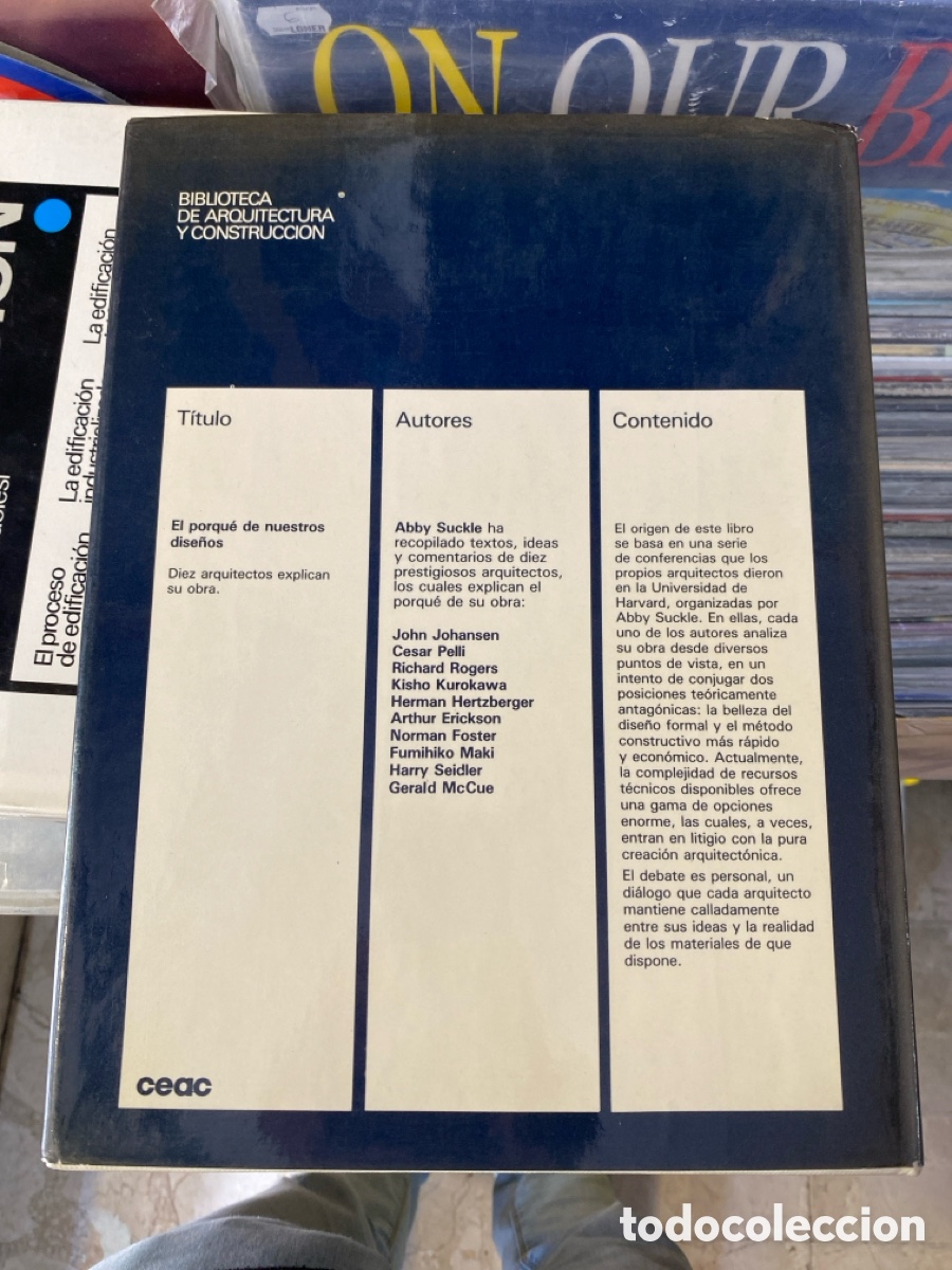 Libros de segunda mano: El Porqu&eacute; de Nuestros Dise&ntilde;os - Foto 2