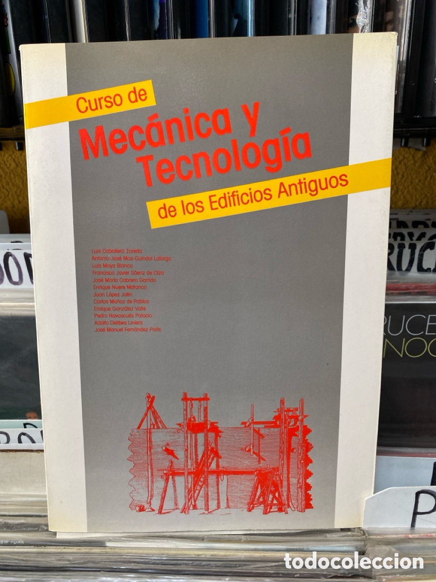 Libros de segunda mano: Curso de Mec&aacute;nica y Tecnolog&iacute;a de los Edificios Antiguos - Foto 1
