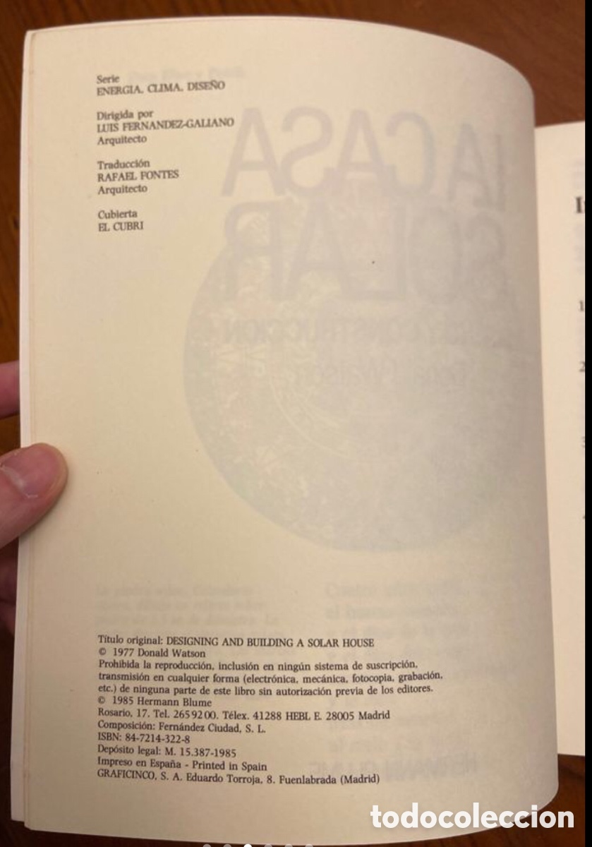 Libros de segunda mano: La casa solar. Donald Watson - Foto 3