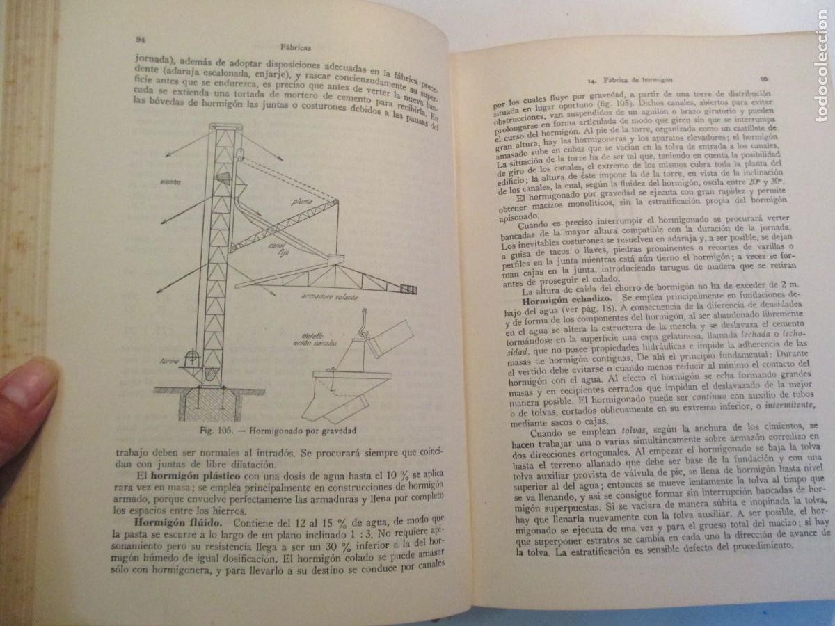Libros de segunda mano: SCHINDLER-BASSEGODA Tratado moderno de construcci&oacute;n de edificios W30452 - Foto 9