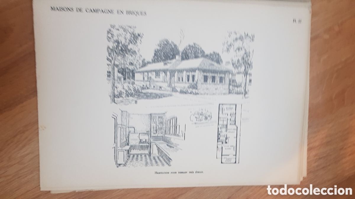 Libros de segunda mano: Maisons de campagne en briques - Foto 5