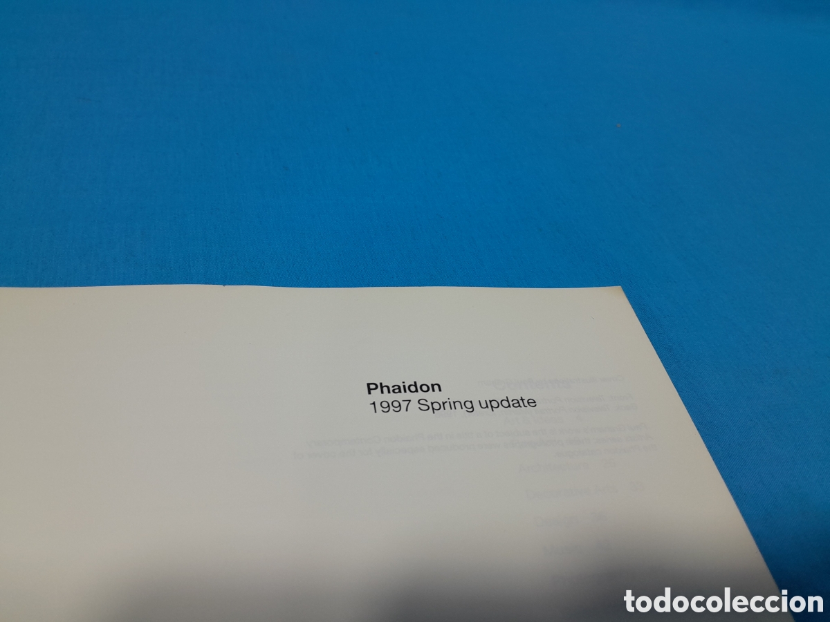 Libros de segunda mano: PHAIDON CATALOGUE - 1997 SPRING UPDATE - Foto 2