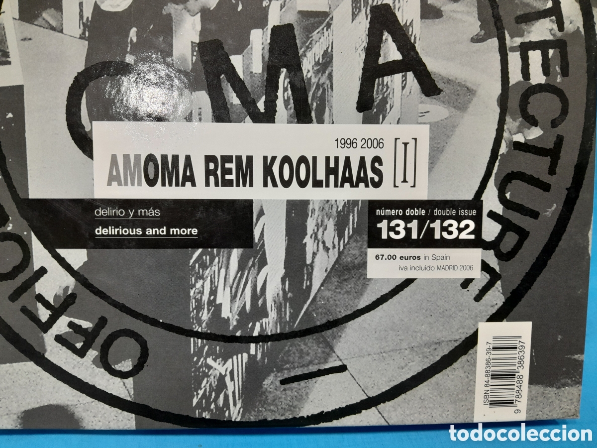 el croquis, número 131/132 - amoma rem koolhaas - Buy Used books 