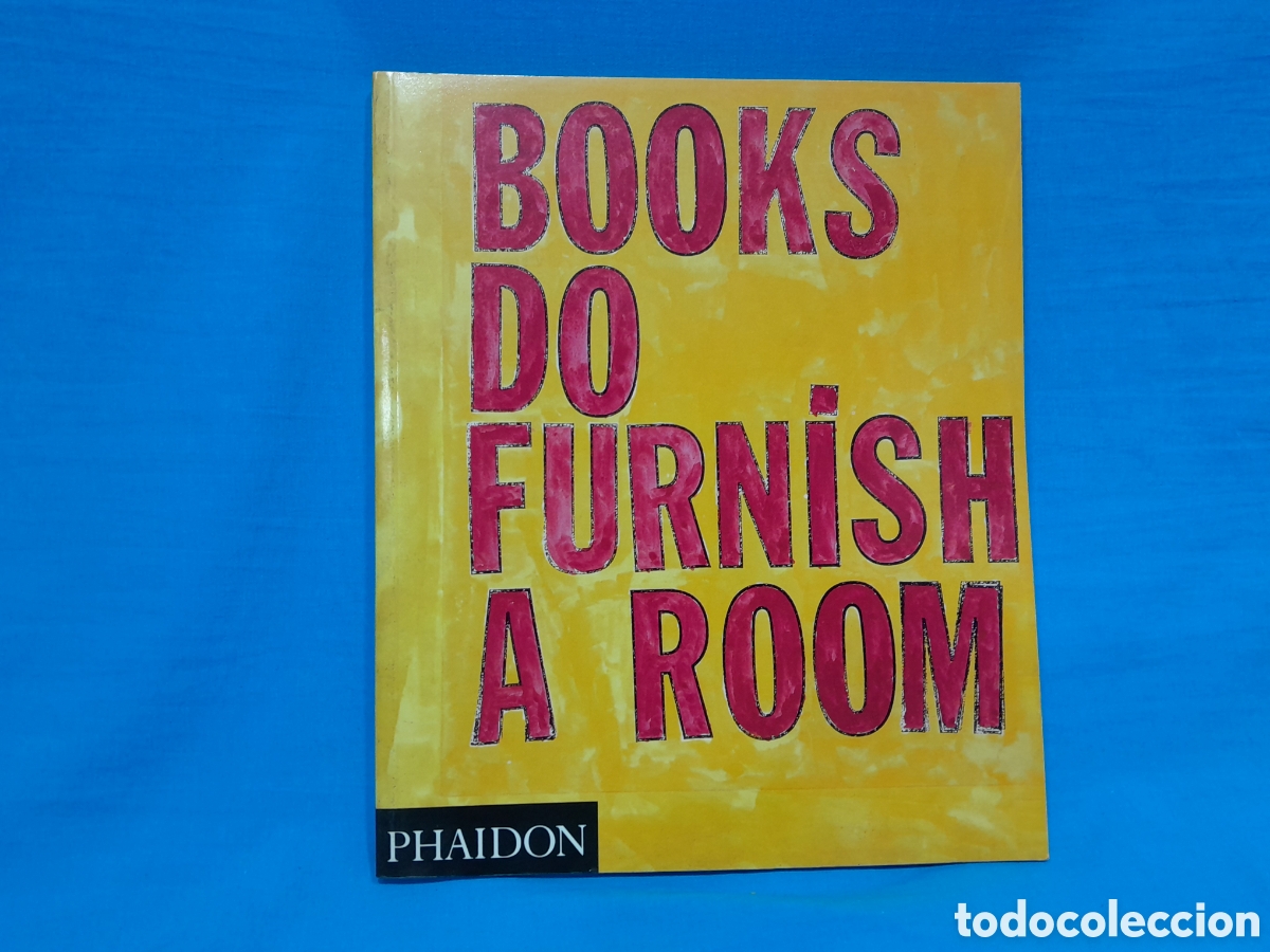 Second hand books: PHAIDON CATALOGUE, 1998-1999 - BOOKS DO FURNISH A ROOM