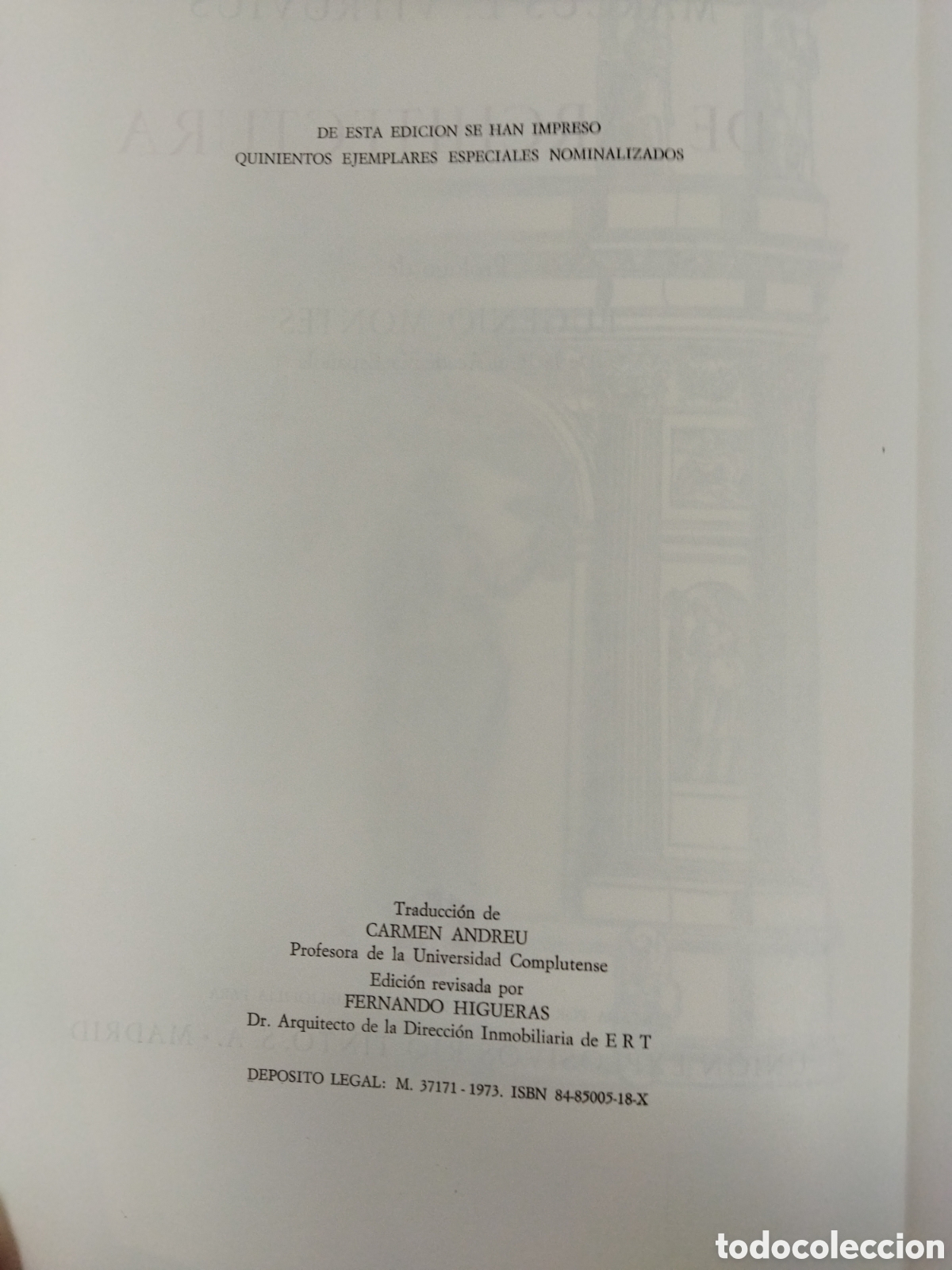 Libros de segunda mano: De Architectura Marcus Vitruvius - Foto 4