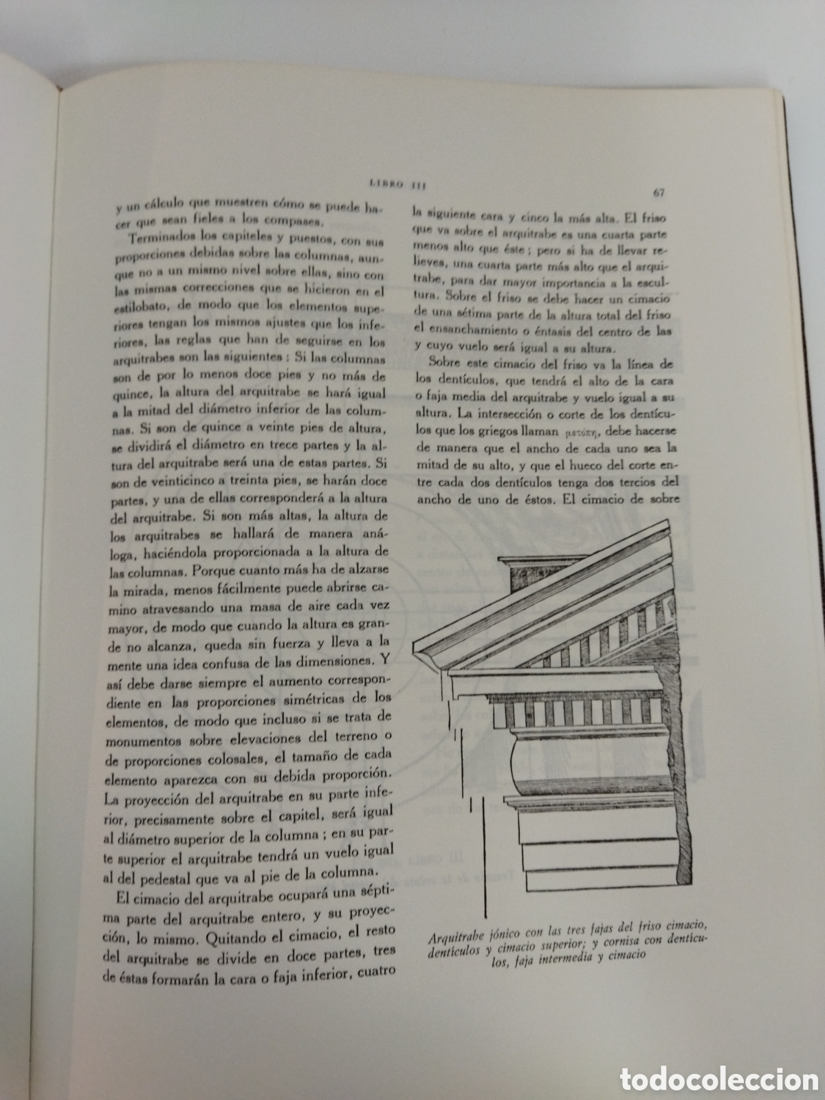 Libros de segunda mano: De Architectura Marcus Vitruvius - Foto 7