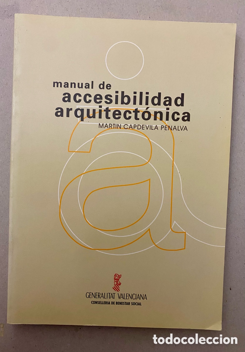 Libros de segunda mano: MANUAL DE ACCESIBILIDAD ARQUITECTONICA. - Foto 1