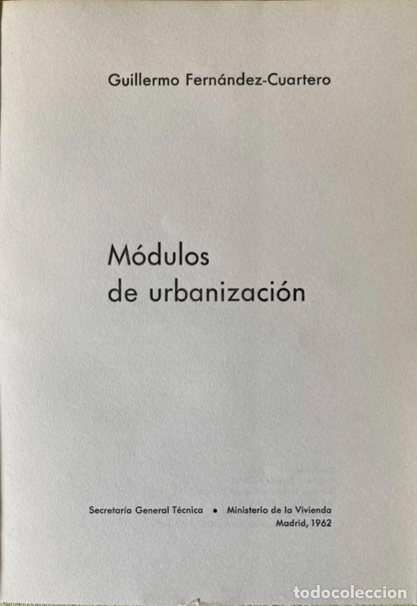 Libros de segunda mano: M&oacute;dulos de Urbanizaci&oacute;n - Foto 2