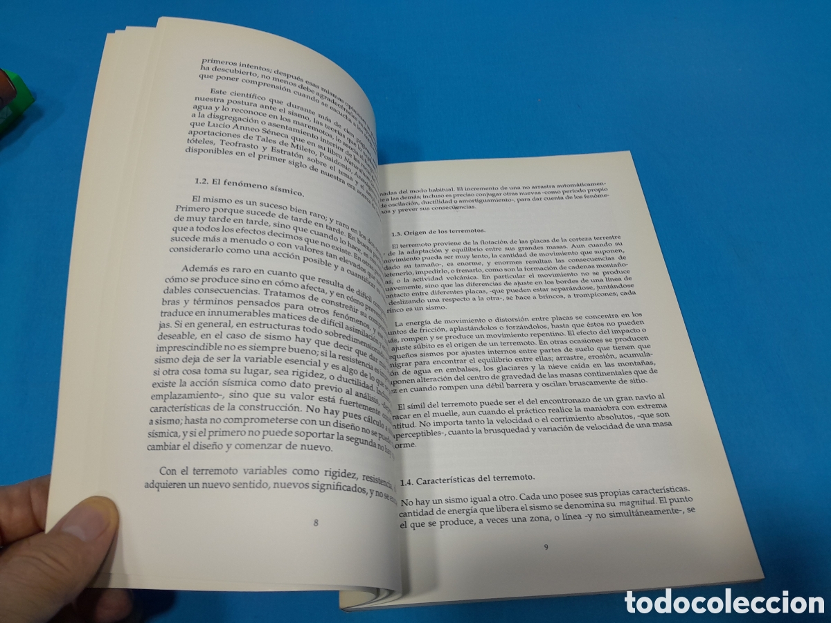 Libros de segunda mano: ACCI&Oacute;N S&Iacute;SMICA SOBRE LOS EDIFICIOS - JOS&Eacute; L. DE MIGUEL RODR&Iacute;GUEZ - Foto 4
