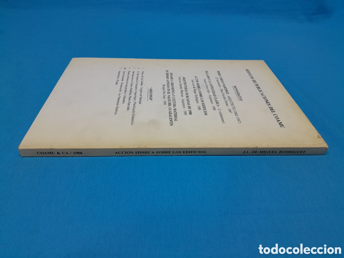 Libros de segunda mano: ACCI&Oacute;N S&Iacute;SMICA SOBRE LOS EDIFICIOS - JOS&Eacute; L. DE MIGUEL RODR&Iacute;GUEZ - Foto 6