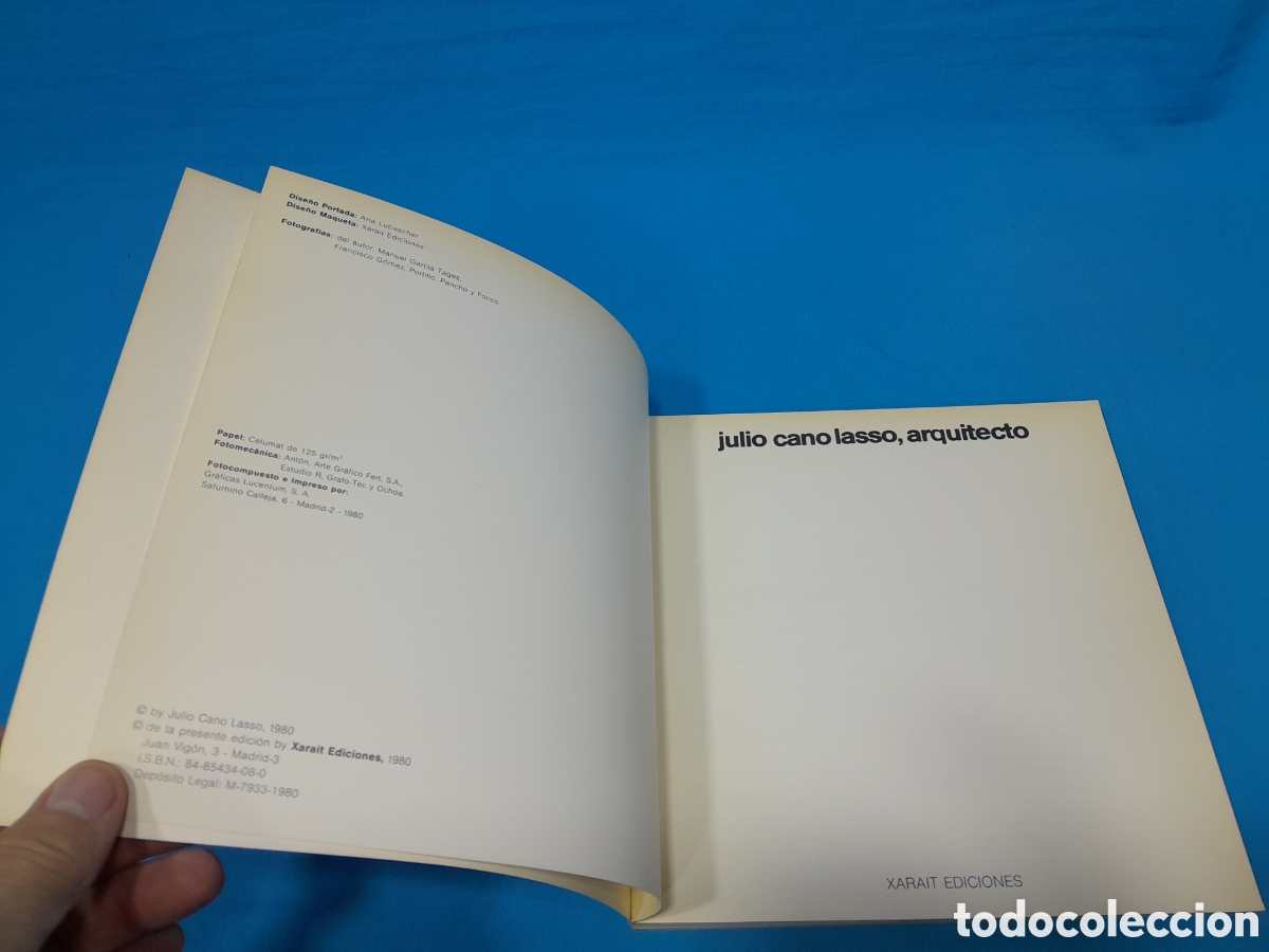 Libros de segunda mano: JULIO CANO LASSO, ARQUITECTO - XARAIT EDICIONES - Foto 3
