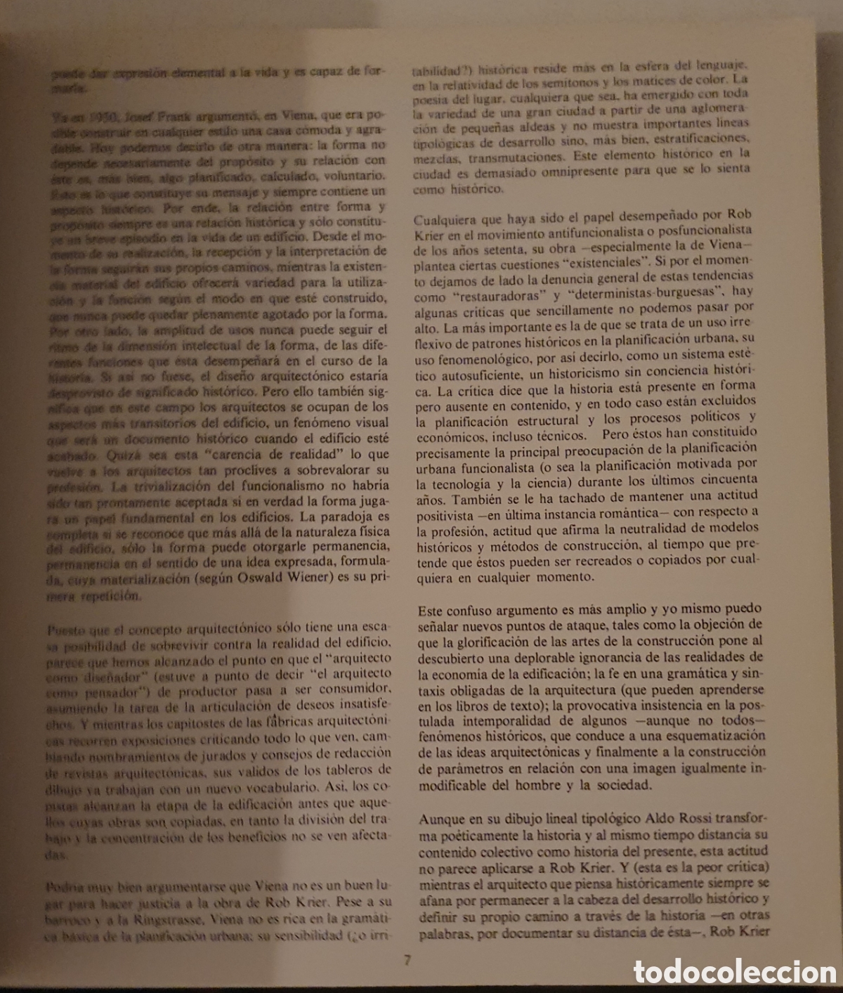 Libros de segunda mano: Rob Krier Sobre la Arquitectura - Foto 4