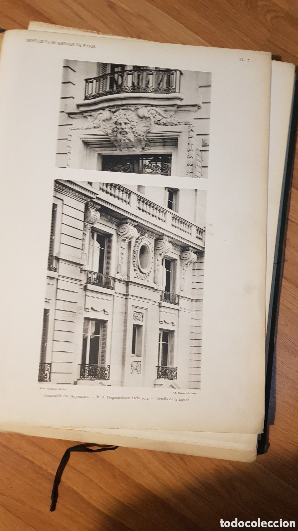 Libros de segunda mano: Edificios modernistas en paris. Immeubles modernes de paris. - Foto 3