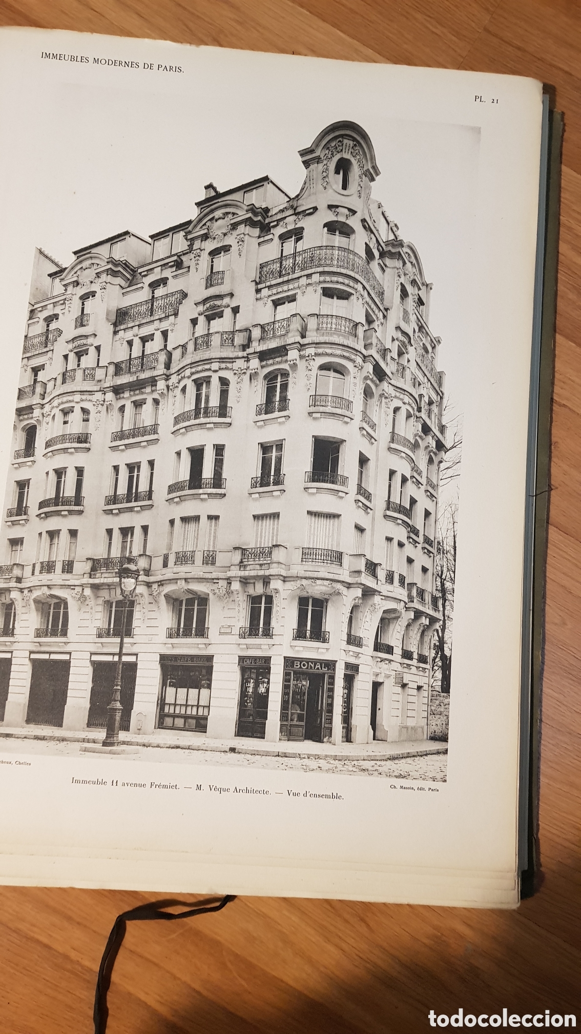 Libros de segunda mano: Edificios modernistas en paris. Immeubles modernes de paris. - Foto 5