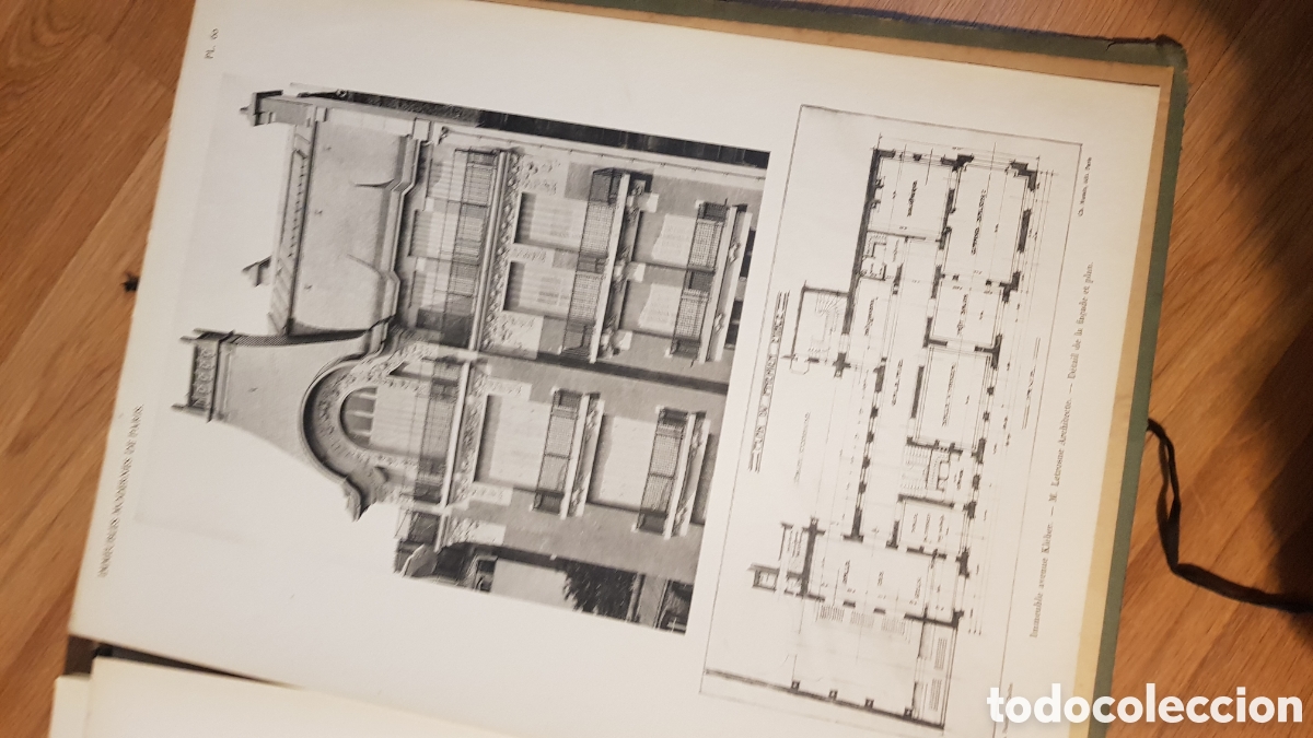 Libros de segunda mano: Edificios modernistas en paris. Immeubles modernes de paris. - Foto 6