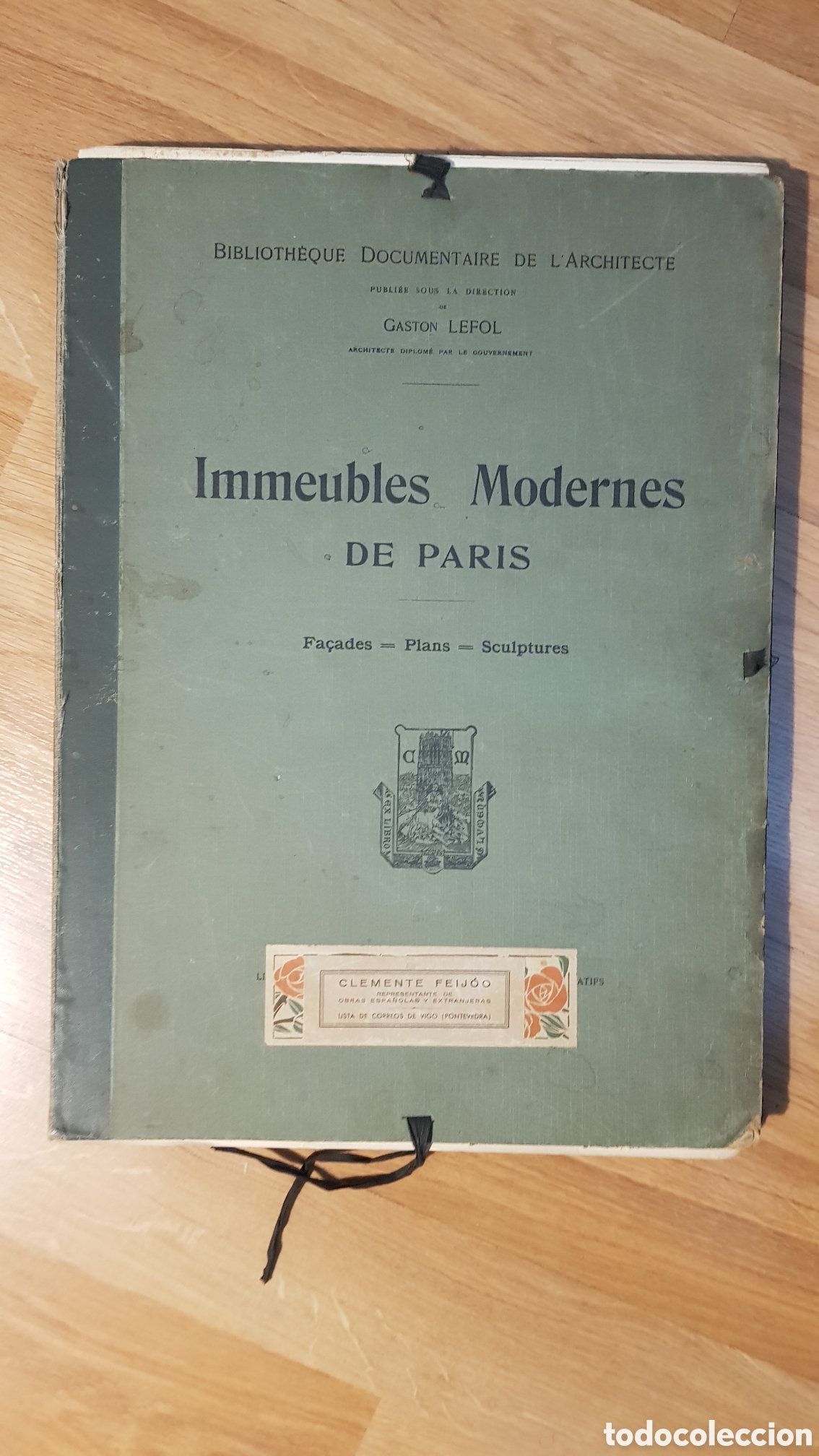 Libros de segunda mano: Edificios modernistas en paris. Immeubles modernes de paris. - Foto 1