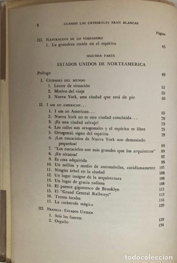 Libros de segunda mano: Cuando la Catedrales eran blancas - Foto 4