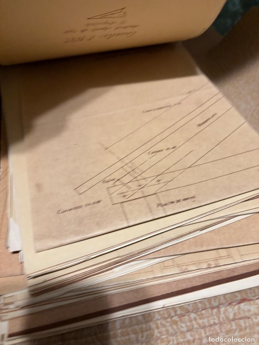 Libros de segunda mano: Carpetas con planos de arquitectura. - Foto 10