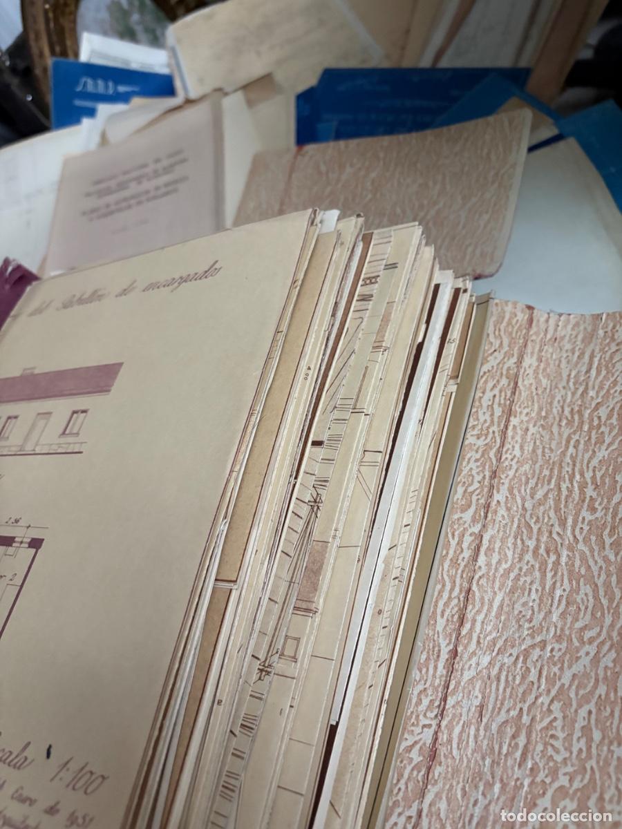 Libros de segunda mano: Carpetas con planos de arquitectura. - Foto 11