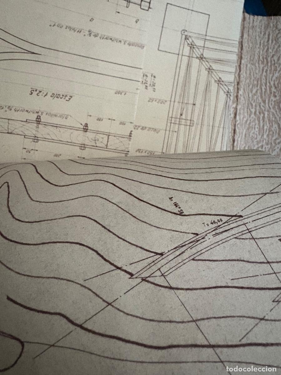 Libros de segunda mano: Carpetas con planos de arquitectura. - Foto 18