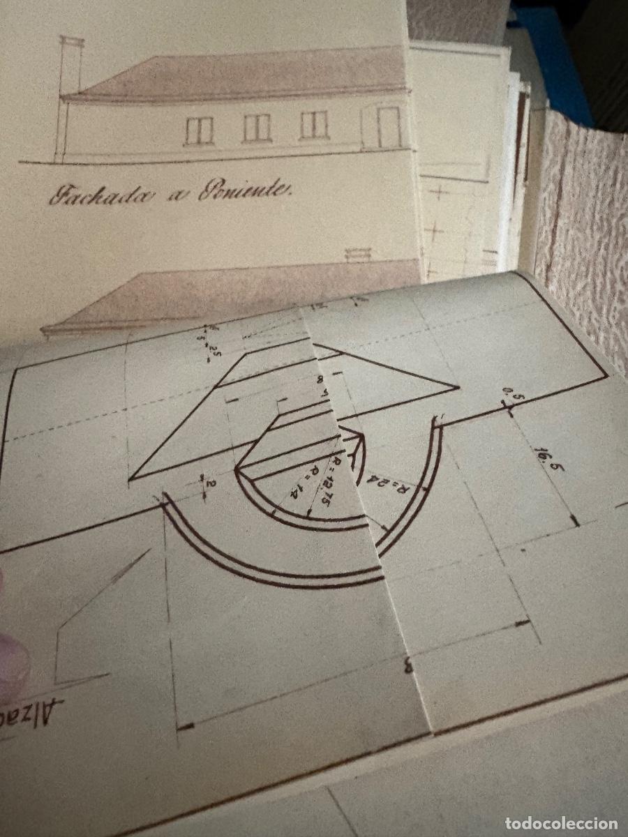 Libros de segunda mano: Carpetas con planos de arquitectura. - Foto 19