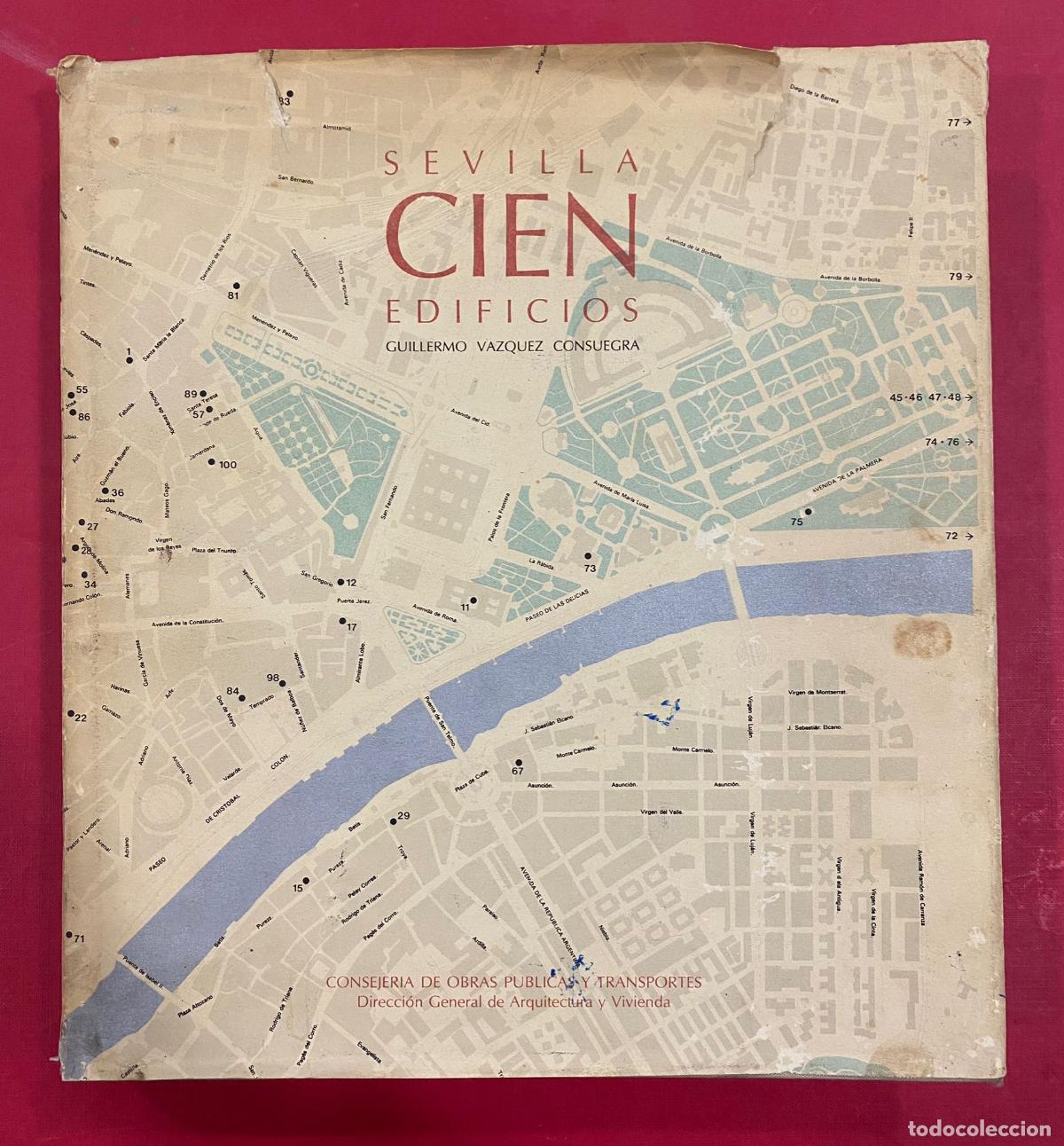 Libros de segunda mano: Sevilla. Cien edificios. Guillermo V&aacute;zquez Consuegra. Agotado - Foto 1