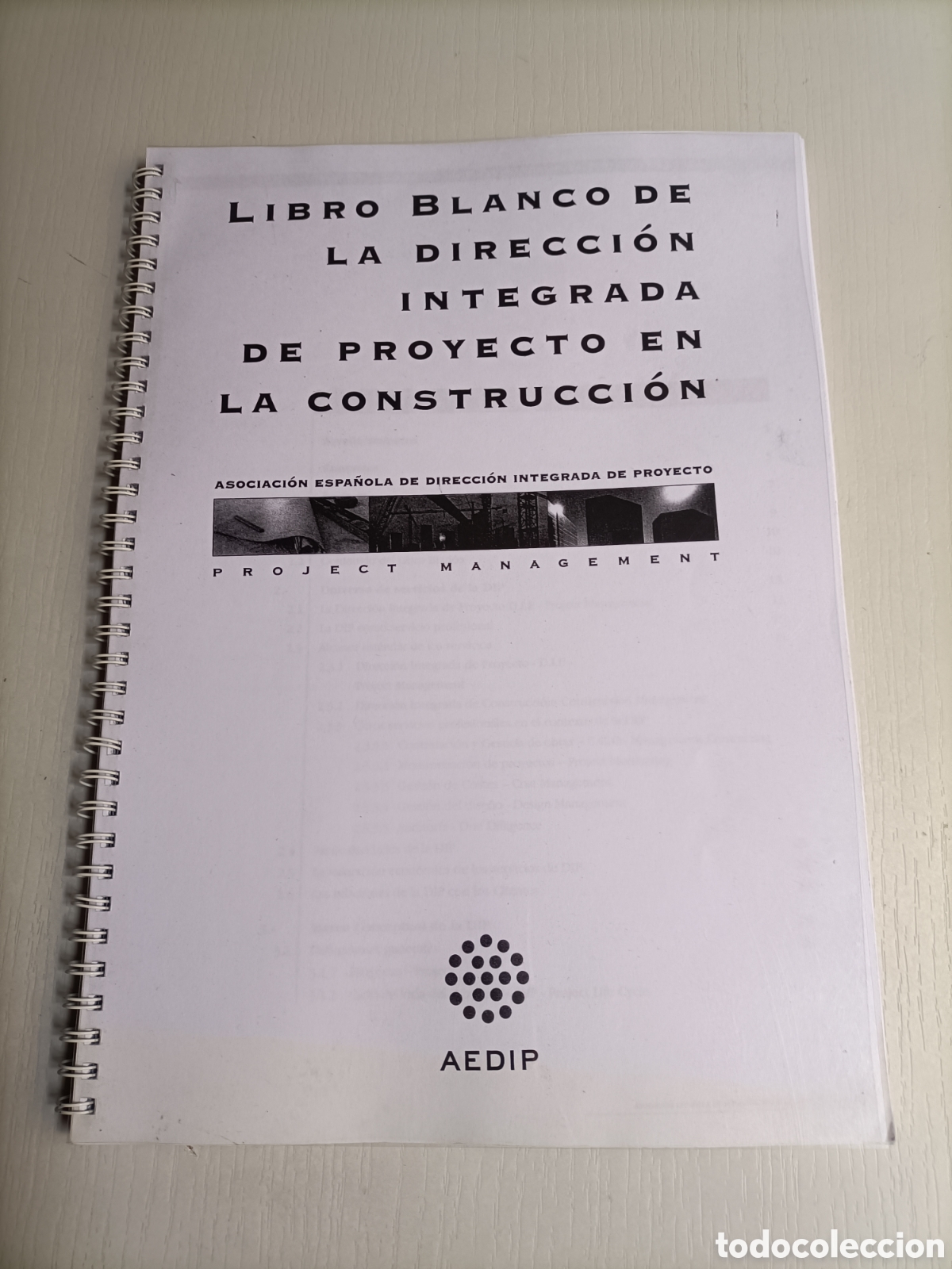 Libros de segunda mano: Libro blanco de la direcci&oacute;n integrada de proyecto en la construcci&oacute;n - Foto 2