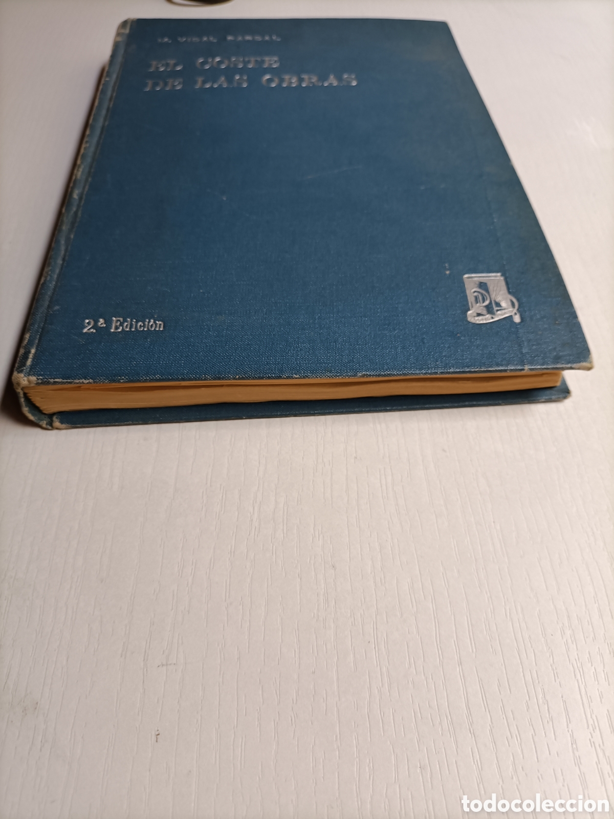 Libros de segunda mano: El coste de las obras. Manuel Vidal Pardal - Foto 3