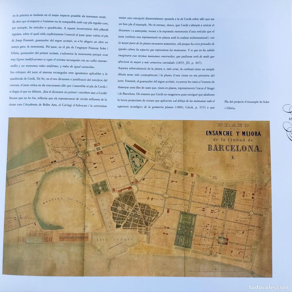 Libros de segunda mano: TREBALLS SOBRE CERD&Agrave; I EL SEU EIXAMPLE A BARCELONA - Textos en catal&aacute;n e ingl&eacute;s - Foto 6