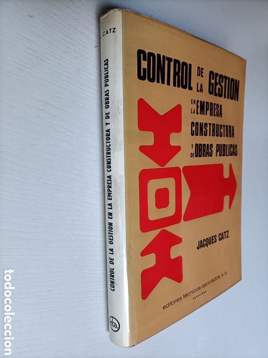 Libros de segunda mano: Control de la gesti&oacute;n en la empresa constructora y de obras p&uacute;blicas Jacques Catz - Foto 1