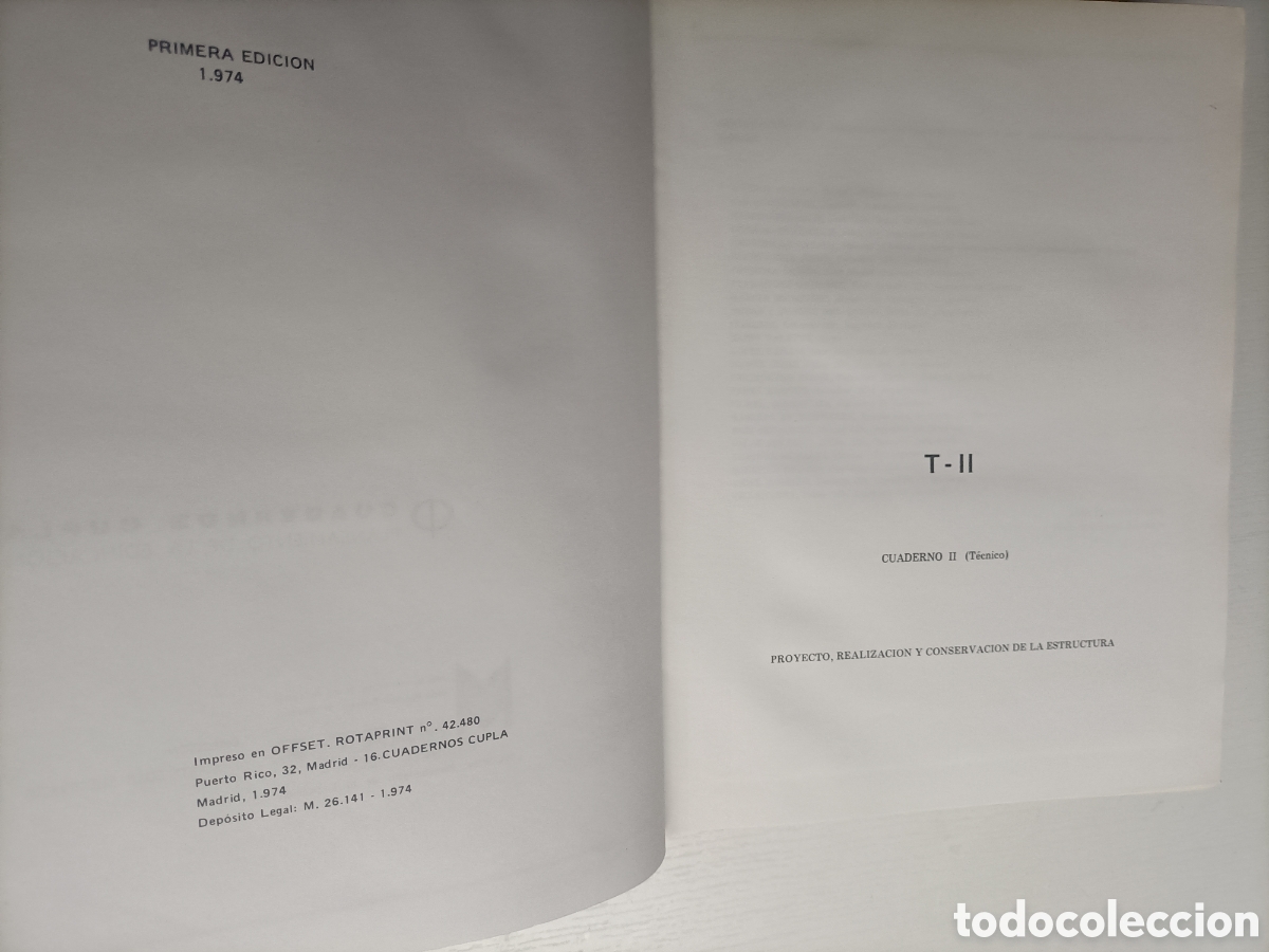 Libros de segunda mano: Cuadernos Cupla. Planeamiento de la edificaci&oacute;n . Tomo 2 . 1974 - Foto 7