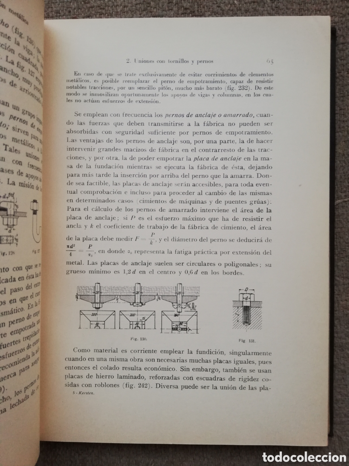 Libros de segunda mano: Empleo del hierro en la construcci&oacute;n, de C. Kersten - Foto 4