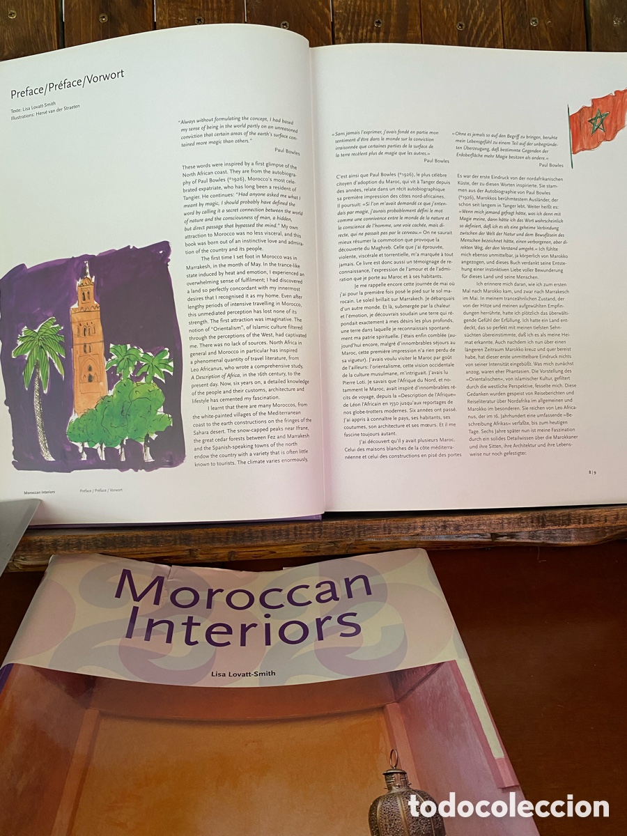 Libros de segunda mano: Moroccan Interiors Lisa Lovett-smith - Foto 4