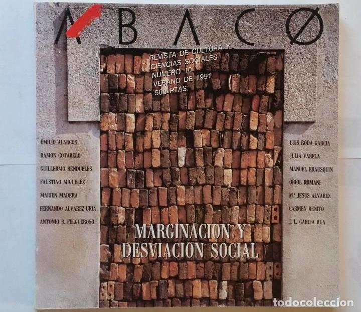 Libros de segunda mano: SIERO SANCHEZ DEL RIO REVISTA ABACO N 10 Plaza Cubierta Vivienda Obrera marginaci&oacute;n 1991
