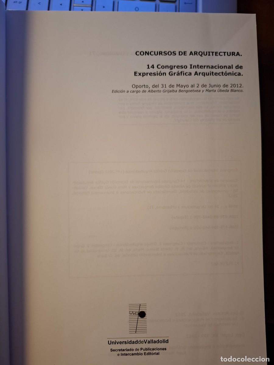 Libros de segunda mano: CONCURSOS DE ARQUITECTURA - Foto 2