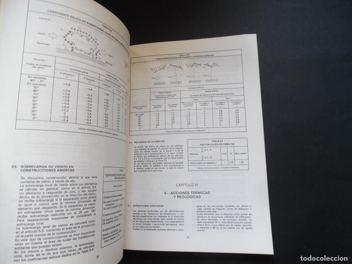 Libros de segunda mano: NBE Norma B&aacute;sica de la edificaci&oacute;n. Acciones en la edificaci&oacute;n - Foto 3
