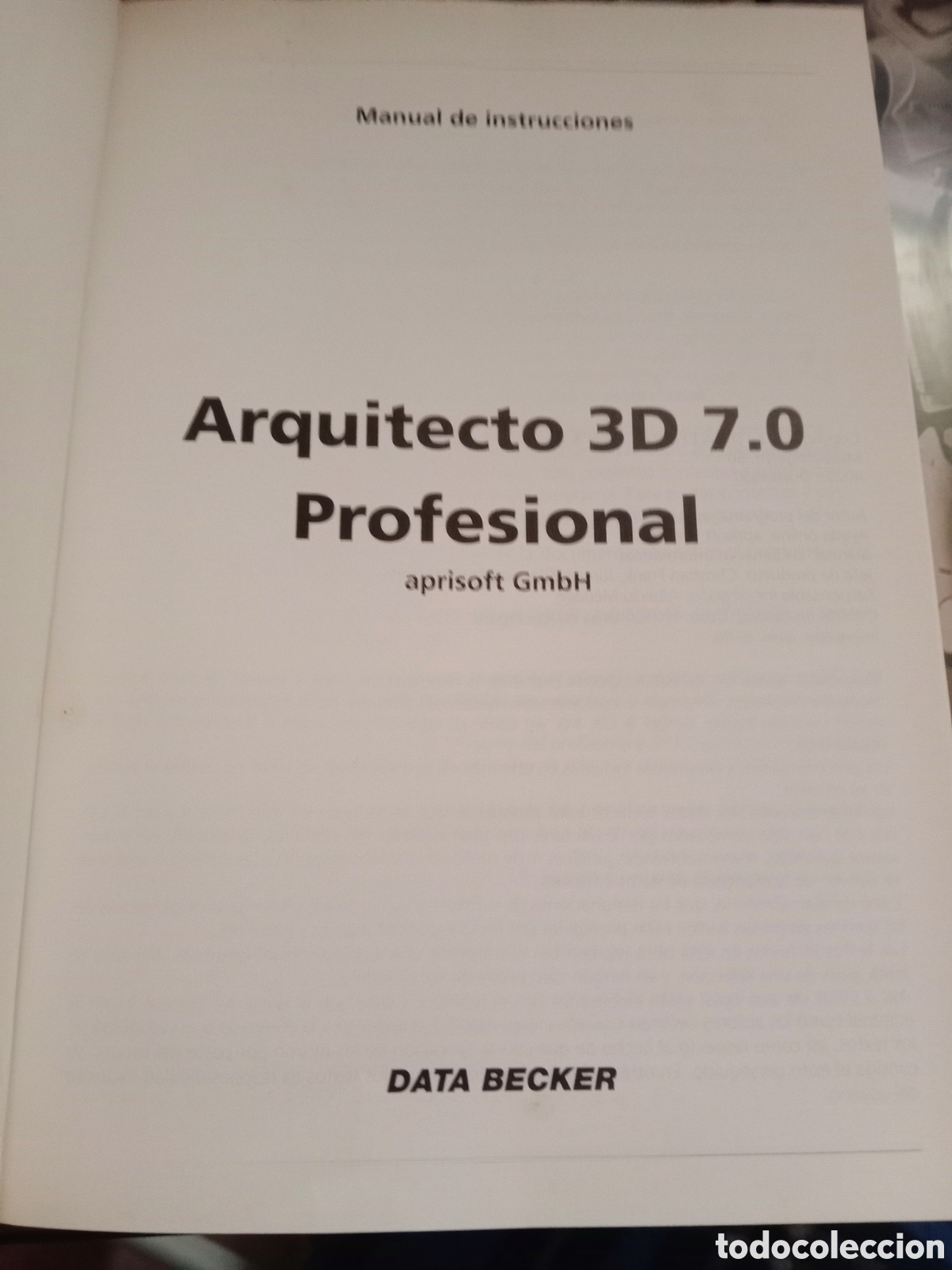 Libros de segunda mano: Arquitecto 3D 7.0 profesional libro tutorial con ejemplos visuales y pr&aacute;cticos . - Foto 3