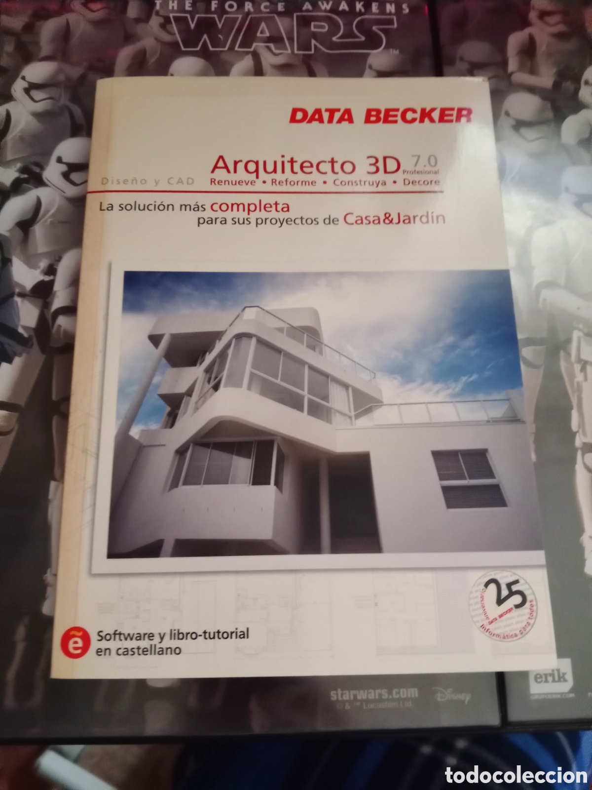 Libros de segunda mano: Arquitecto 3D 7.0 profesional libro tutorial con ejemplos visuales y pr&aacute;cticos . - Foto 1