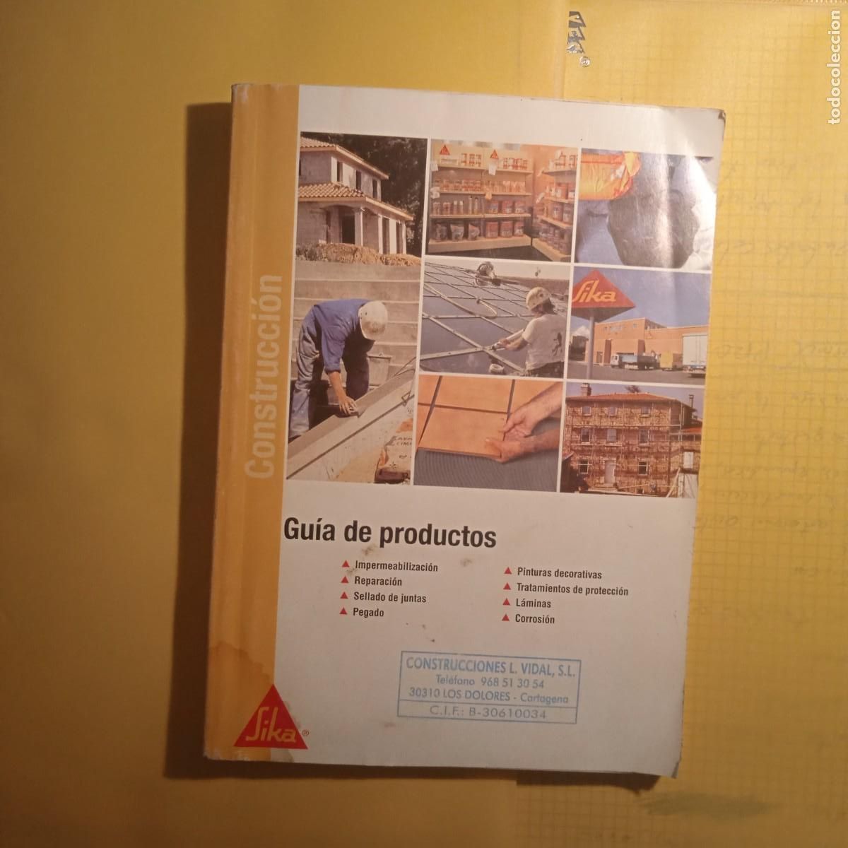 Libros de segunda mano: CONSTRUCCI&Oacute;N SIKA GU&Iacute;A DE PRODUCTOS - Foto 1