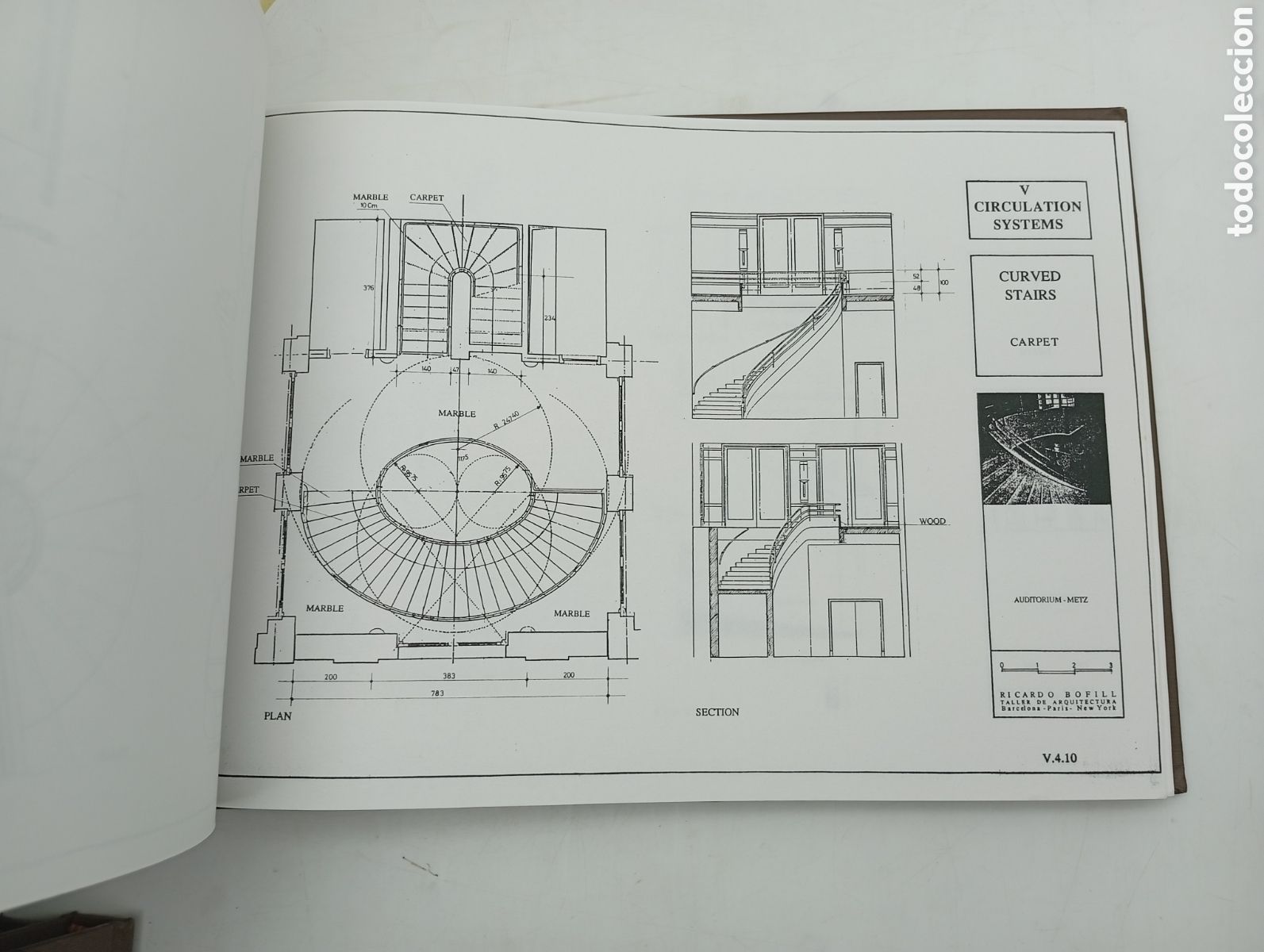 Libros de segunda mano: RARO ejemplar obras planos de Ricardo Bofill - Foto 15