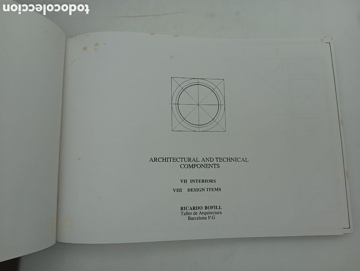 Libros de segunda mano: RARO ejemplar obras planos de Ricardo Bofill - Foto 17