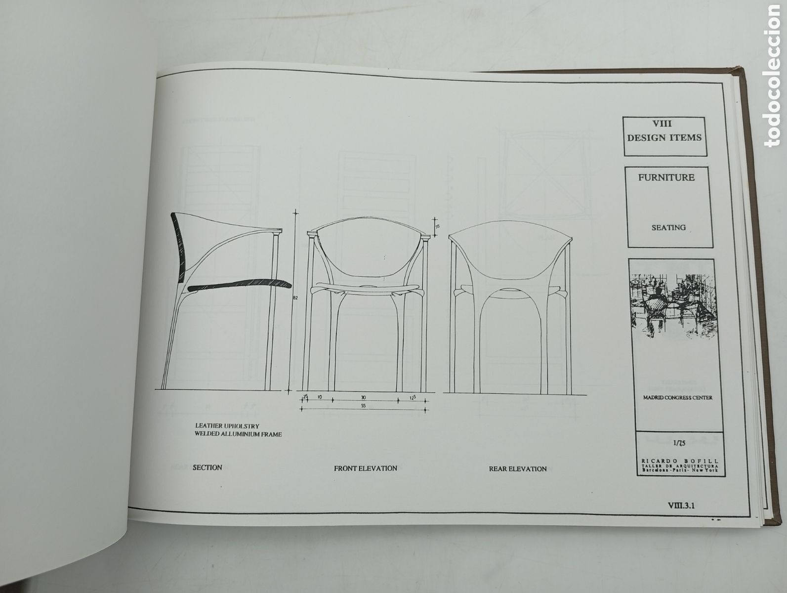 Libros de segunda mano: RARO ejemplar obras planos de Ricardo Bofill - Foto 19