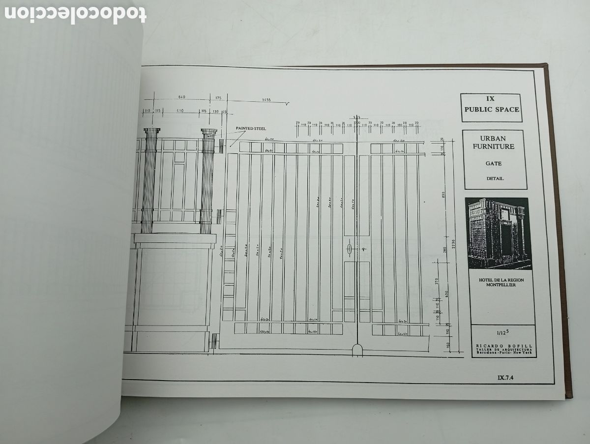 Libros de segunda mano: RARO ejemplar obras planos de Ricardo Bofill - Foto 22