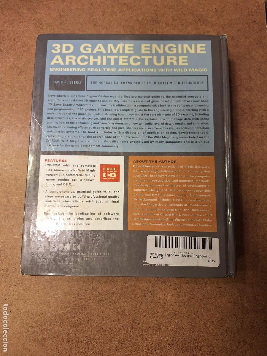 Libros de segunda mano: 3D Game Engine Architecture - David H. Eberly - Foto 2