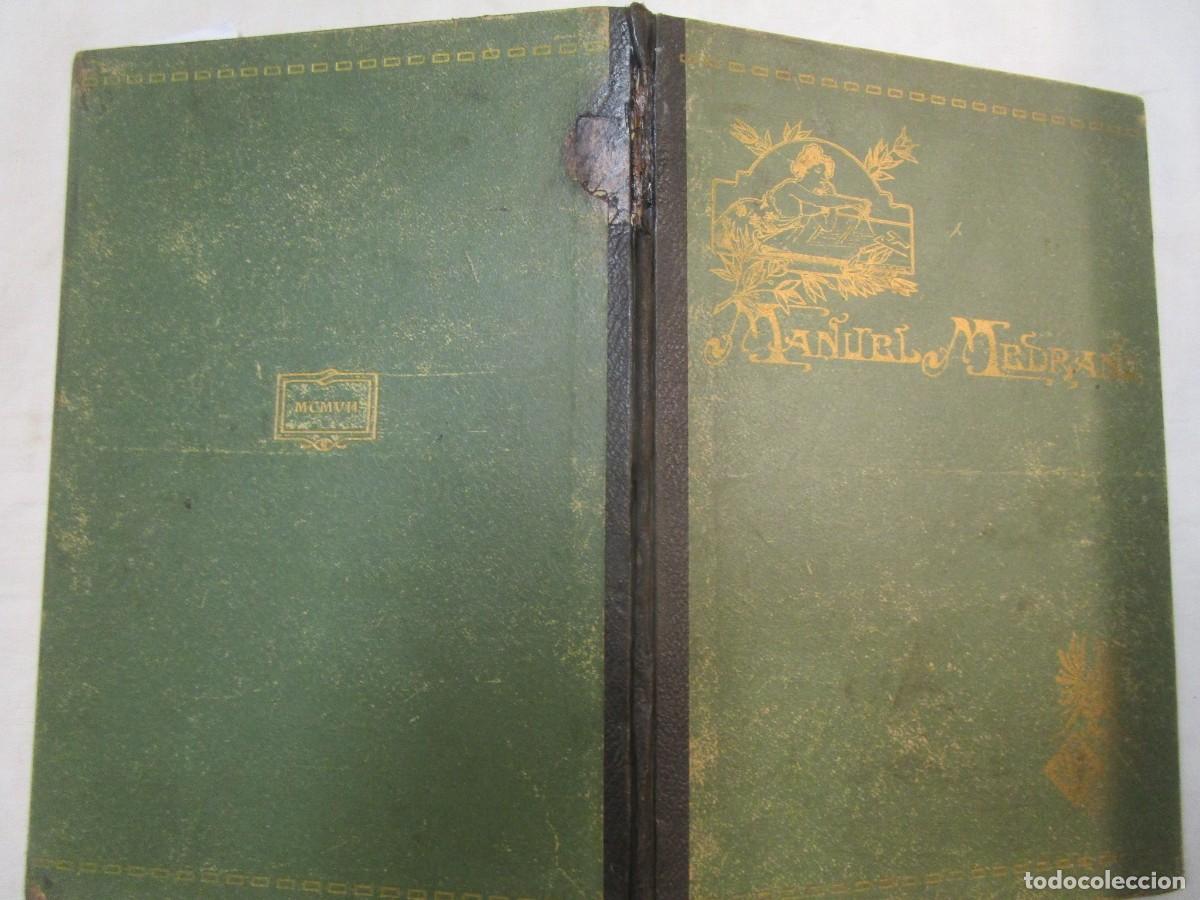 Second hand books: LA OBRA DEL ARQUITECTO MANUEL MEDRANO - PROLOGA S. CASTELLANOS - MADRID 1907 31X21CM, PLENO FOTOS +
