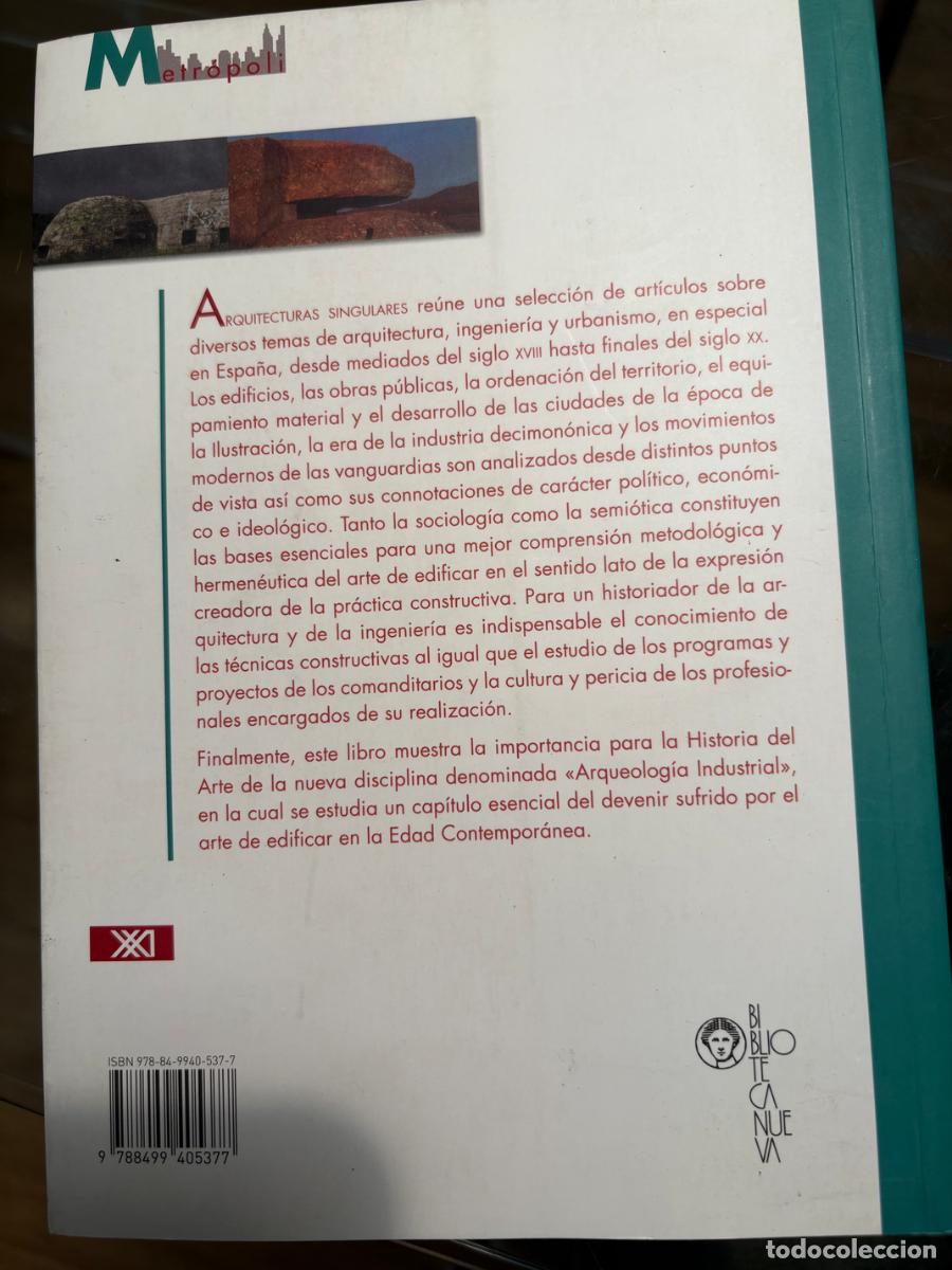 Libros de segunda mano: ARQUITECTURAS SINGULARES - Foto 3